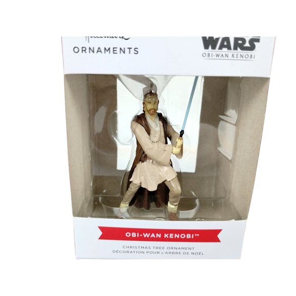 Hallmark Ornaments Star Wars Obi Wan Kenobi Christmas Tree Ornament Decoration - Picture 3 of 11